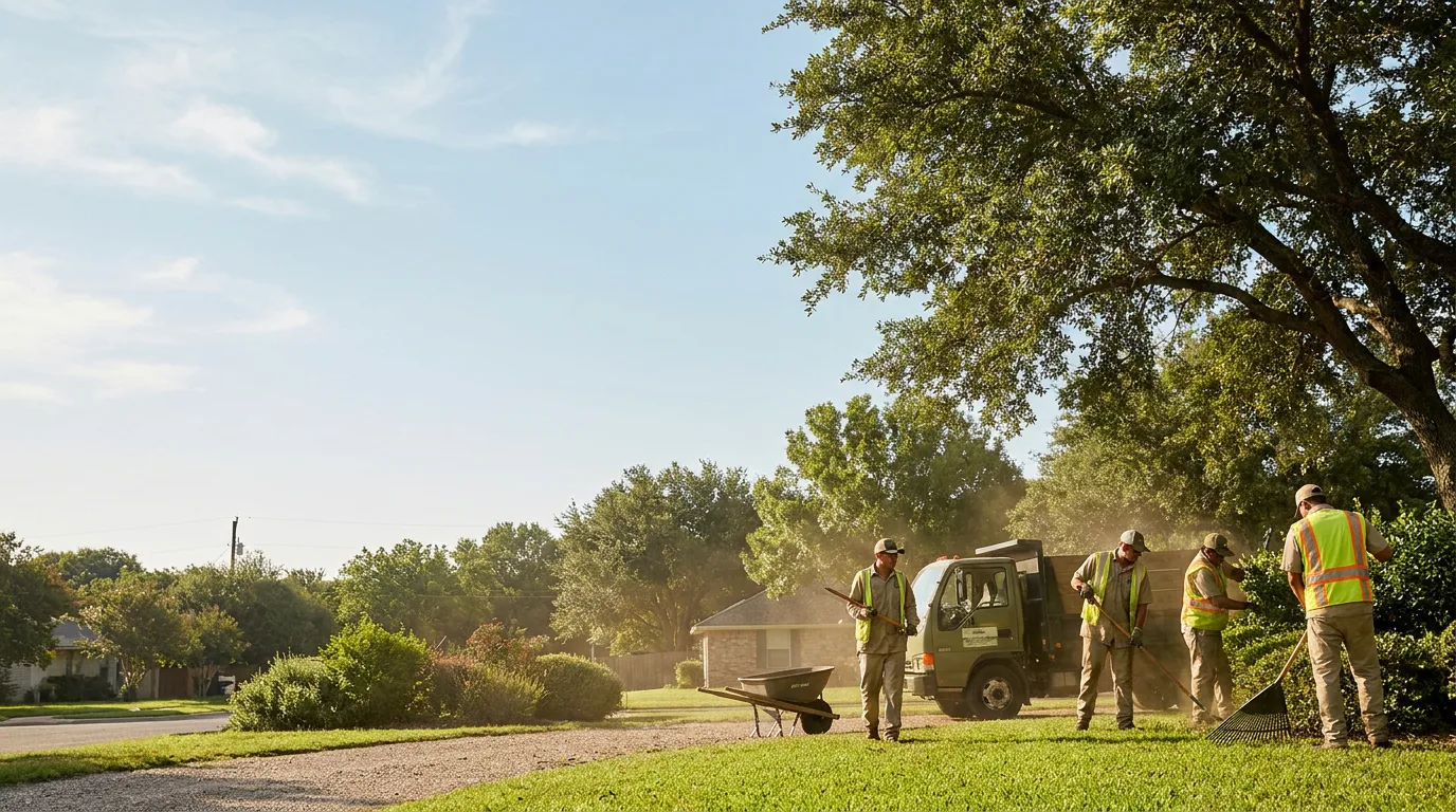 Landscaping in Wortham, TX near me